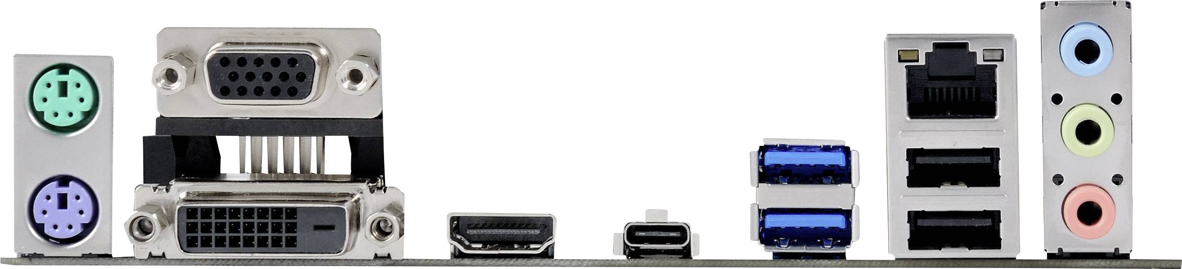 Asus Z170M-Plus Motherboard PC base Intel® 1151 Form factor (details) Micro-ATX Motherboard chipset Intel® Z170-2