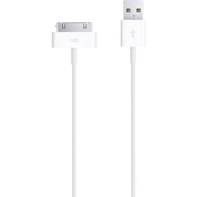 Apple Apple iPad/iPhone/iPod Cable [1x USB 2.0 connector A - 1x Apple dock plug] 1.00 m White