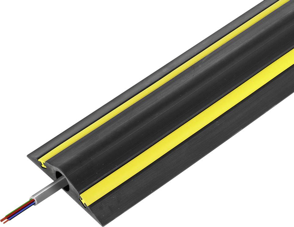 Vulcascot Cable bridge VUS-066 Rubber Black No. of channels: 1 1500 mm Content: 1 pc(s)