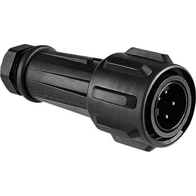 Bulgin EXP-0911/04/P Bullet connector Plug, straight Total number of pins: 4 Series (round connectors): EXP 1 pc(s)