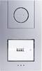 m-e modern-electronics VISTUS AD ALU 410 Vistus Door intercom Corded Outdoor panel Detached Silver, White