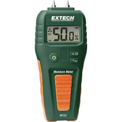 Extech MO50 Moisture meter  Building moisture reading range 1.5 up to 33 vol% Wood moisture reading range 5 up to 50 vol