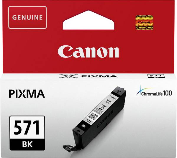 Canon Ink cartridge CLI-571 BK Original Black 0385 C 001 Ink
