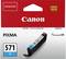 Canon Printer Cartridge 571 C in original packaging. Contains ink for PIXMA printers, marked in blue. Top side: 'Genuine', logo.