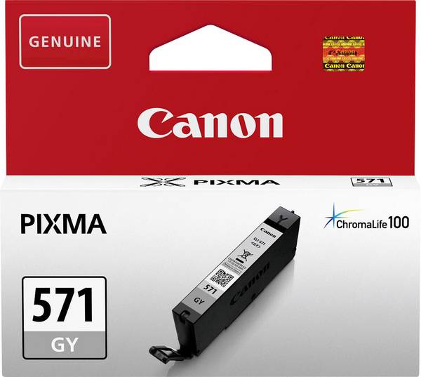 Canon Ink cartridge CLI-571 GY Original Grey 0389 C 001