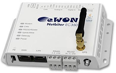 EWON NB1005 EasyConnect EC350 EasyConnect LAN, RS-232, RS-485, 3G, GPS 12 V DC, 24 V DC, 48 V DC 1 pc(s)