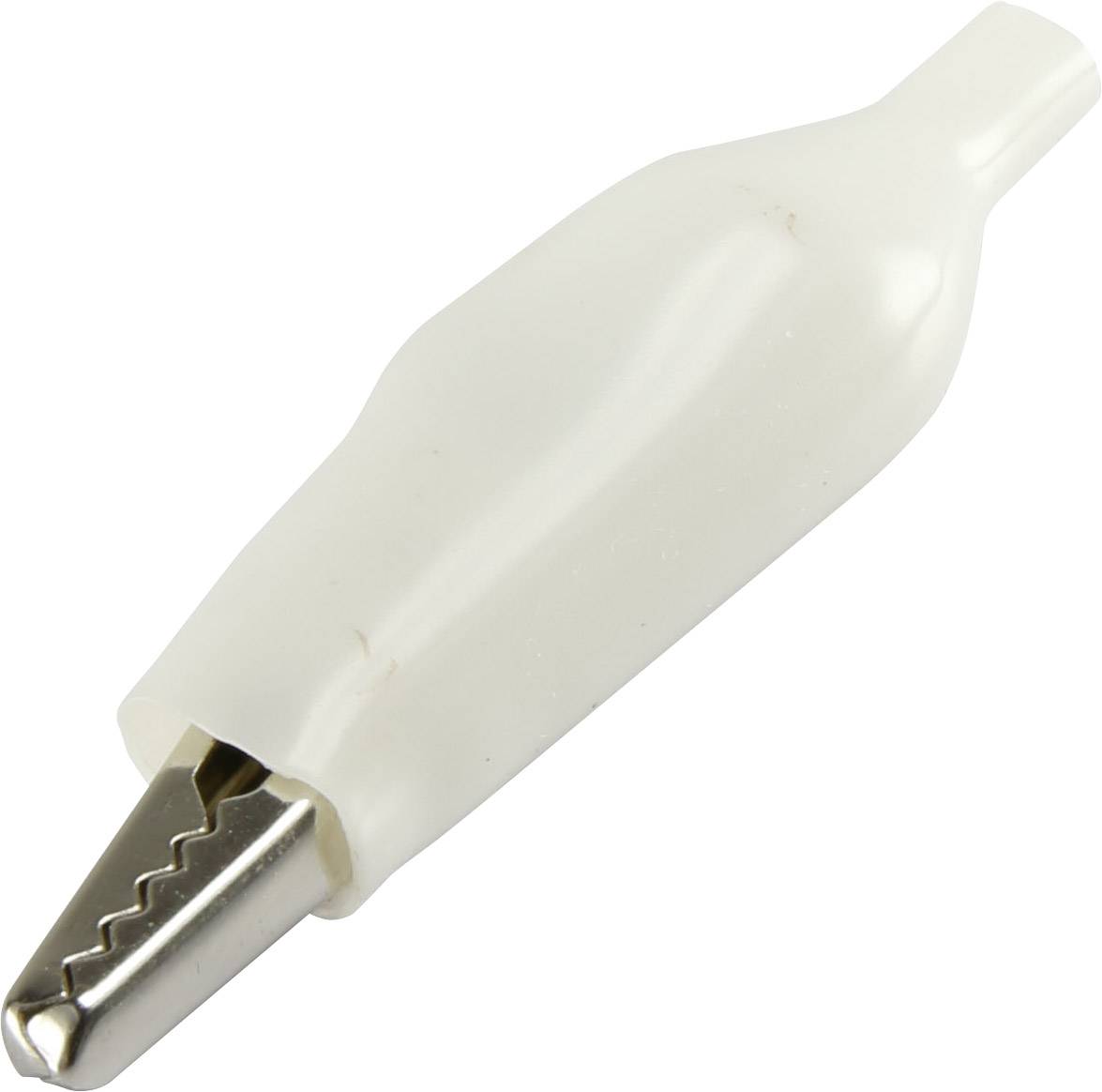 TRU COMPONENTS 93038c47 Alligator clip Green Length: 55 mm 1 pc(s)