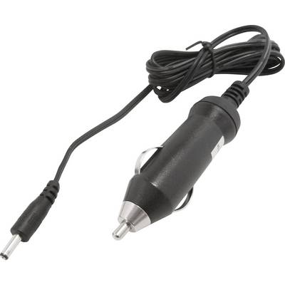 Car cigarette lighter power adapter with cable and plug, for charging electronic devices.