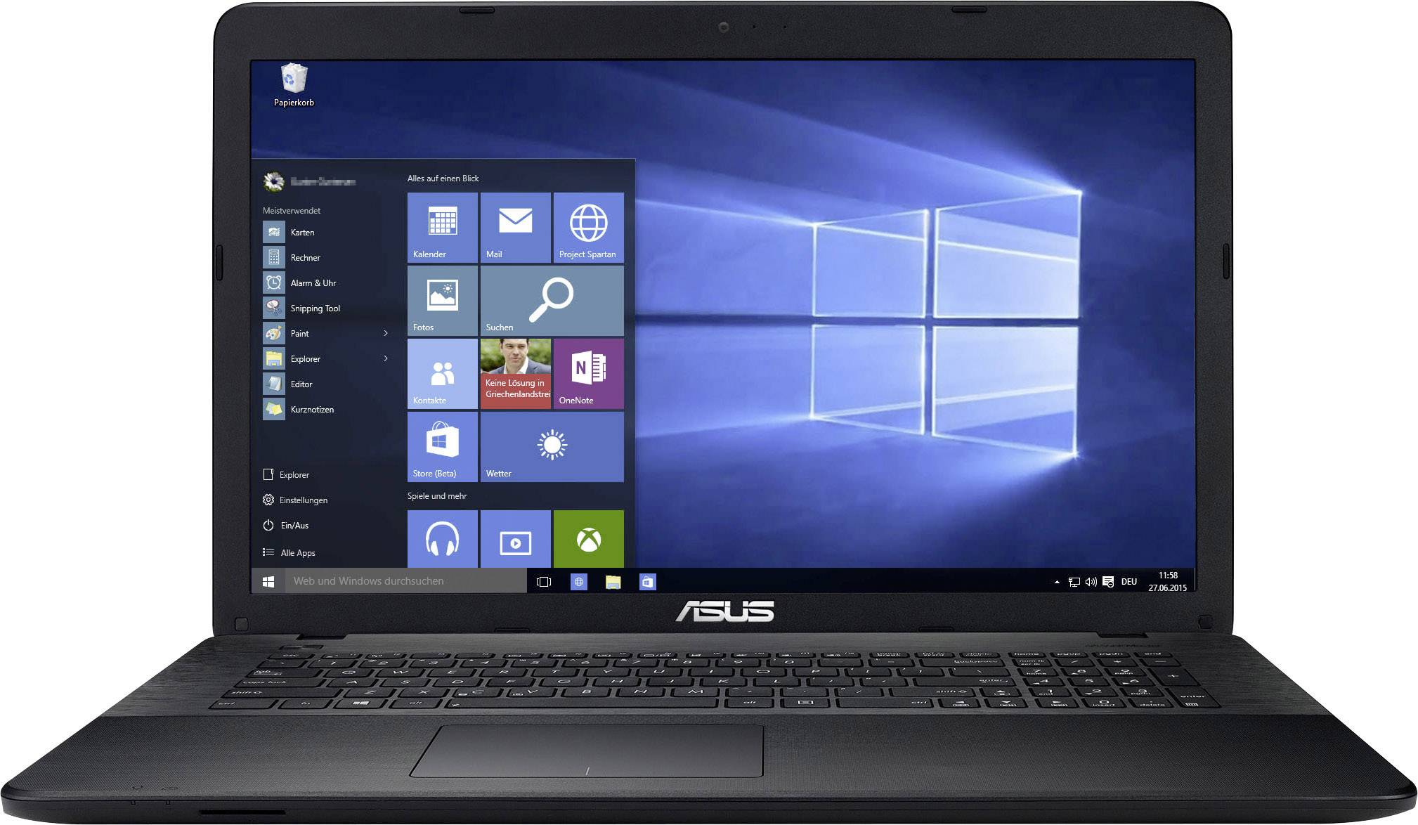 Asus Laptop 33 8 Cm 13 3 Inch Qhd Intel Core M M 5y10 8 Gb Ram 256 Gb Ssd Intel Hd Graphics 5300 Black 90nb06x Conrad Com