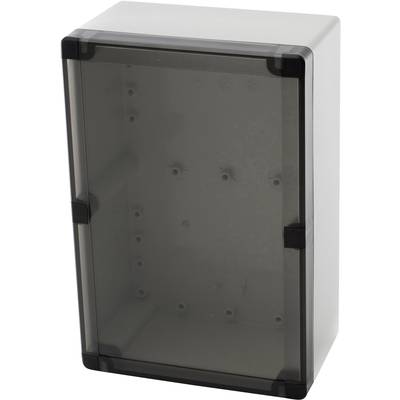 Fibox PCTQ3 162409 Wall-mount enclosure, Fitting bracket 244 x 164 x 90  Polycarbonate (PC) Grey-white (RAL 7035) 1 pc(s