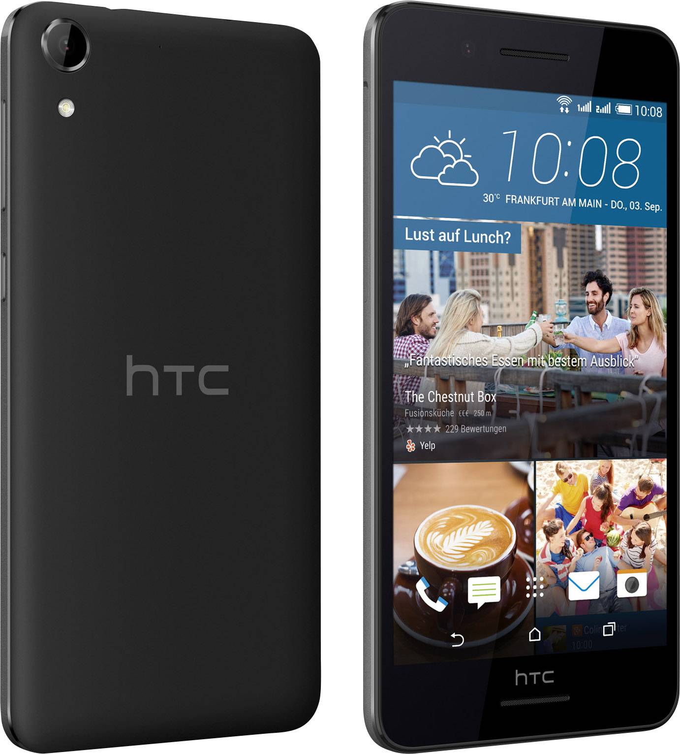 toewijding schoner Sicilië HTC Desire 728G Smartphone 8 GB 5.5 inch (14 cm) Dual SIM Android™ 5.1  Lollipop Grey | Conrad.com