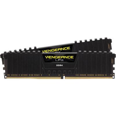 Corsair Vengeance LPX PC RAM kit   DDR4 8 GB 2 x 4 GB  2400 MHz 288-pin DIMM CL16-16-16-36 CMK8GX4M2A2400C16