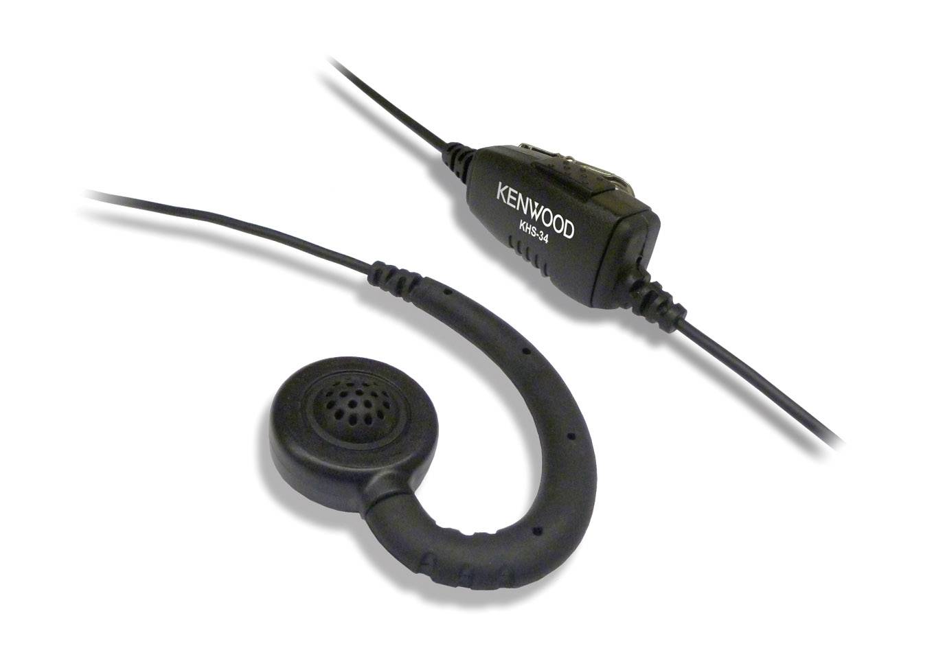 Kenwood Heatset Kenwood KHS-34 C-Ring Headset - Headset - On-Ear - ueber dem Ohr angebracht - kab KHS-34