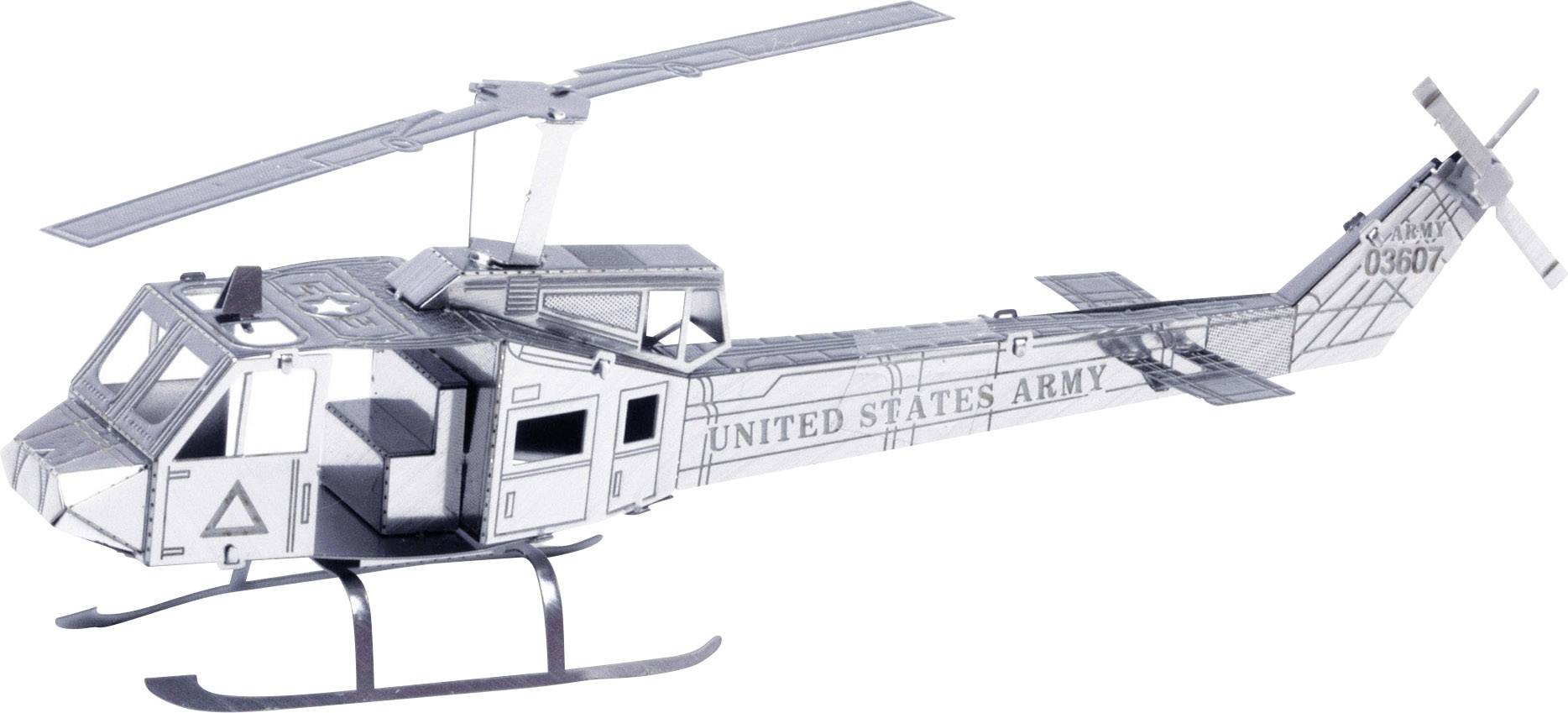 Metal Earth Helikopter Huey UH-1 Model kit-0