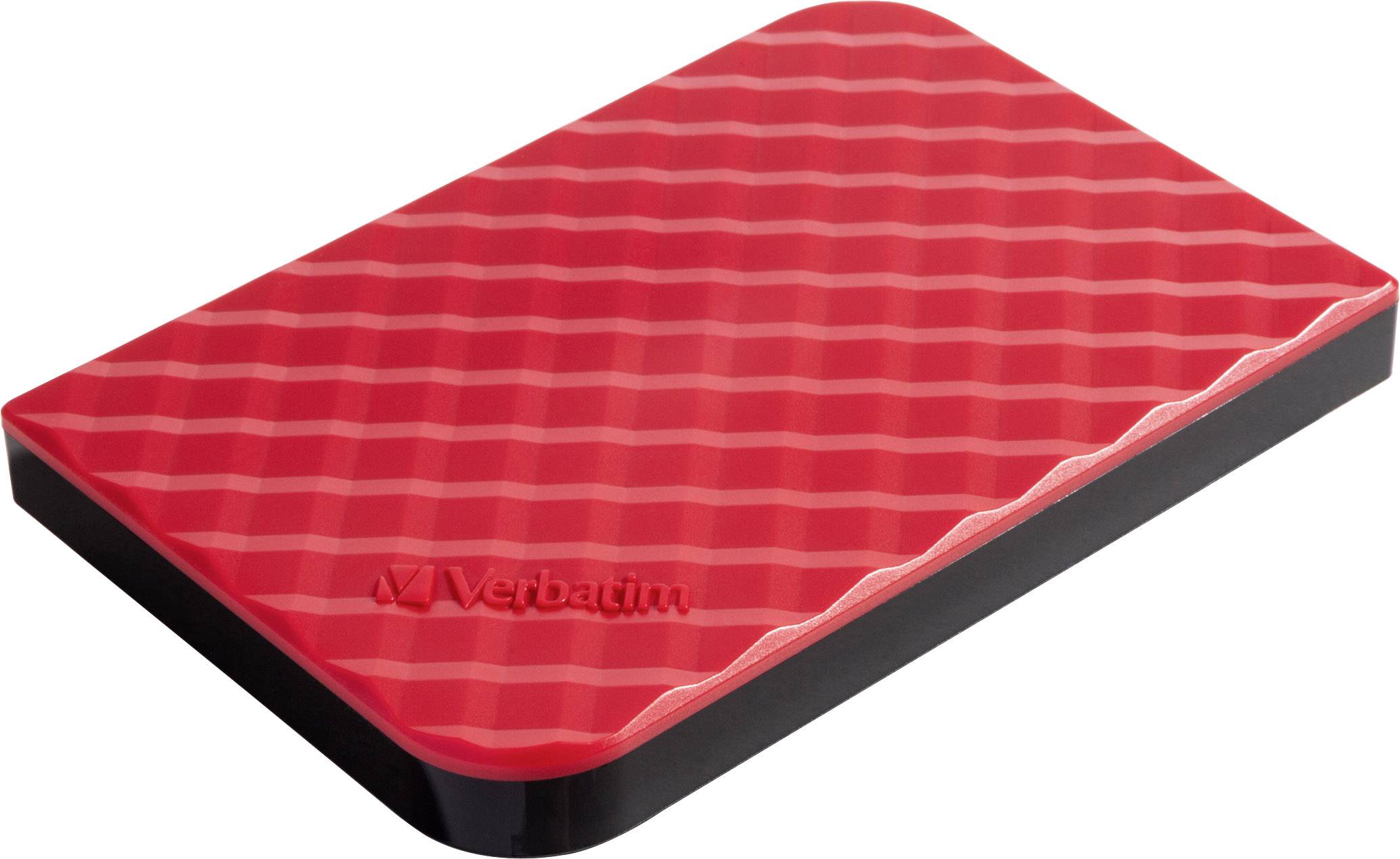 Verbatim Store n Go 1 TB 2.5 external hard drive USB A (USB 3.2 1st gen) Red 53203