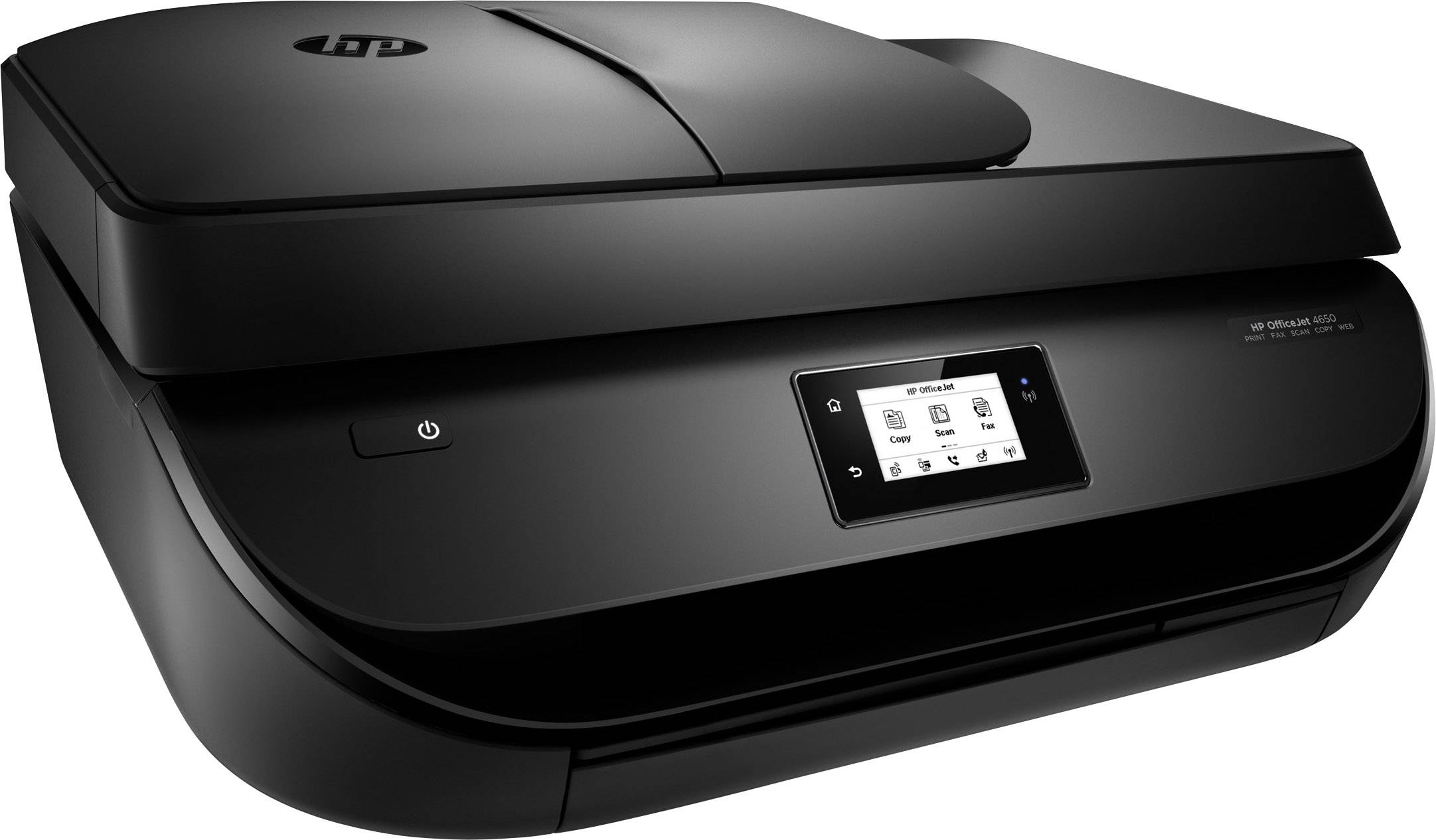 White HP OfficeJet 4650 All-in-One Printer 
