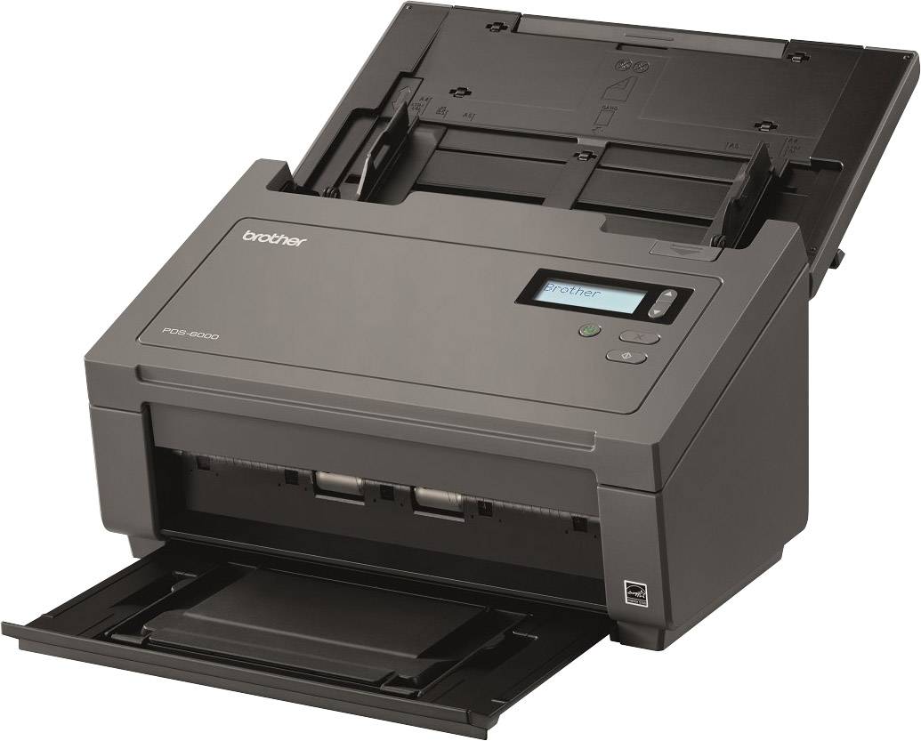 Brother PDS-6000 Duplex document scanner A4 600 x 600 dpi 80 pages/min, 160 IPM USB-3