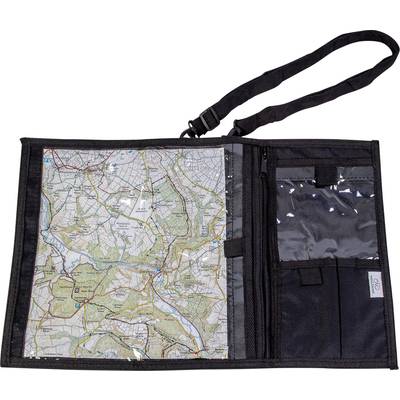 Highlander Map bag  Explorer 45.5x14.5  (L x W) 425 mm x 145 mm Black MAP001-BK