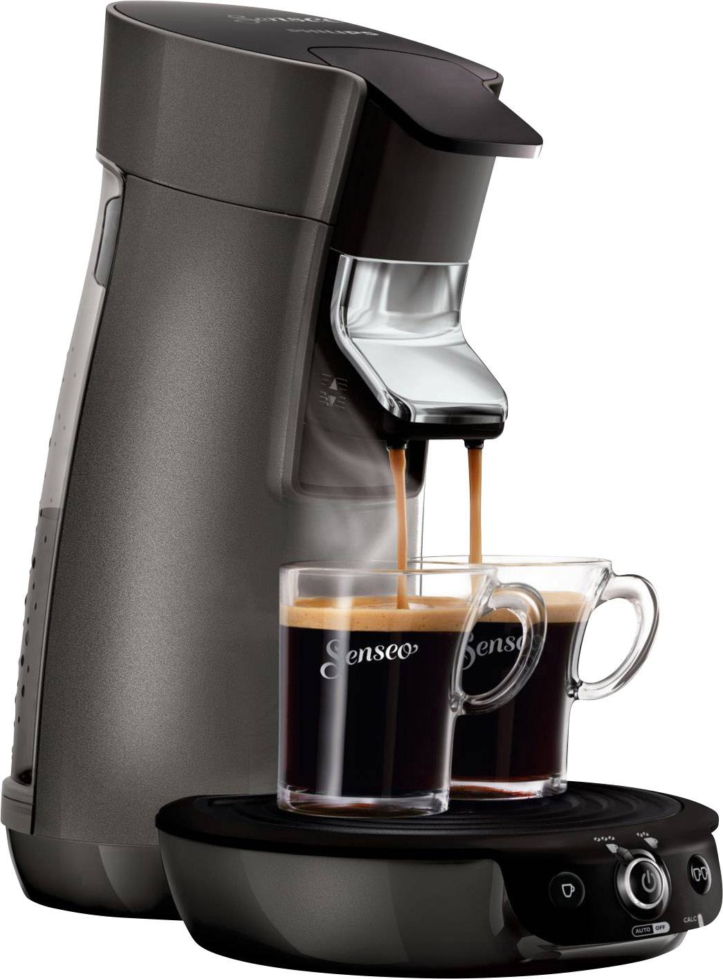 SENSEO  Viva Caf  Style HD7833 50 Pod coffee machine Titanium black  
