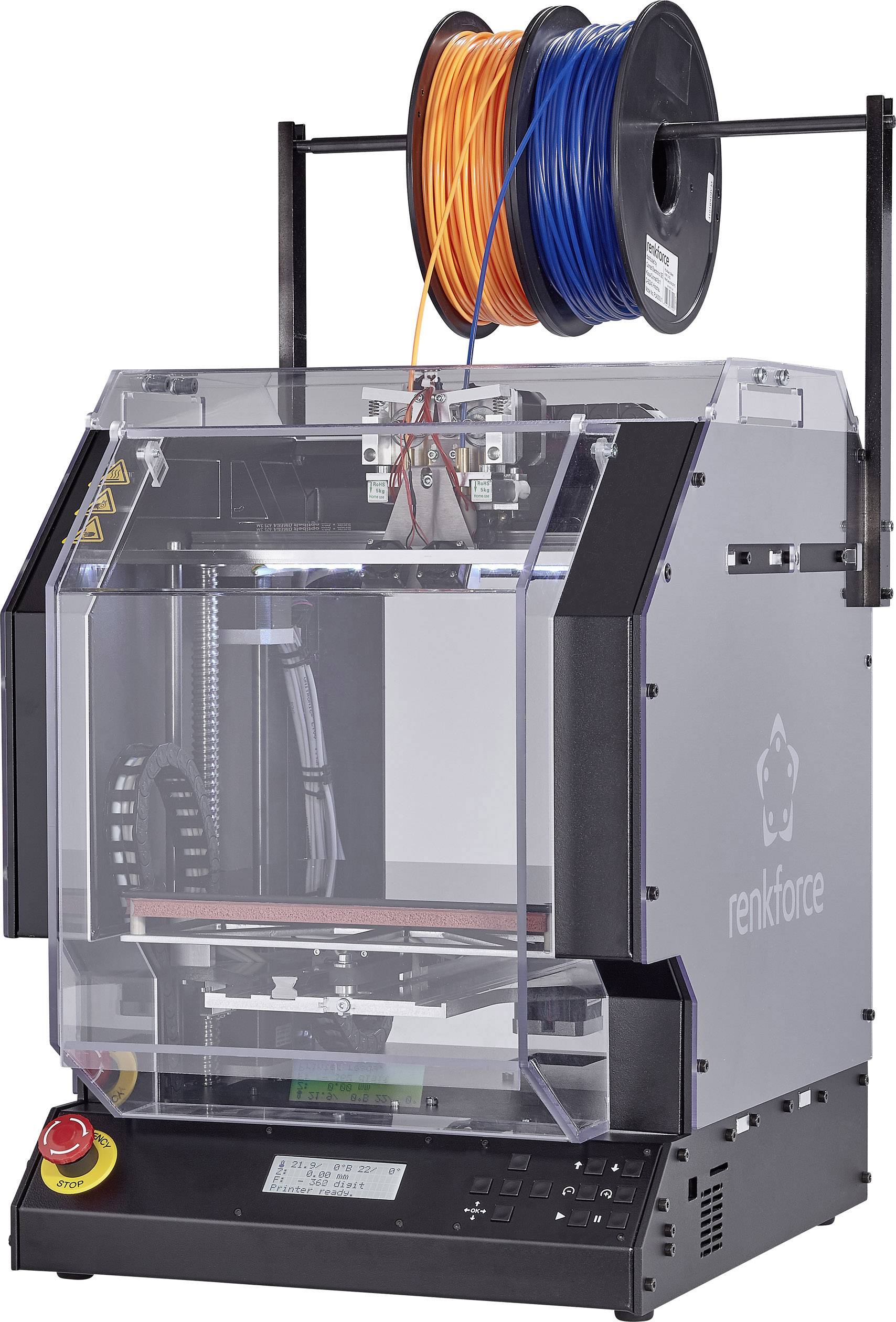 Renkforce Polycarbonate enclosure Suitable for (3D printer): Renkforce RF2000, Renkforce RF1000