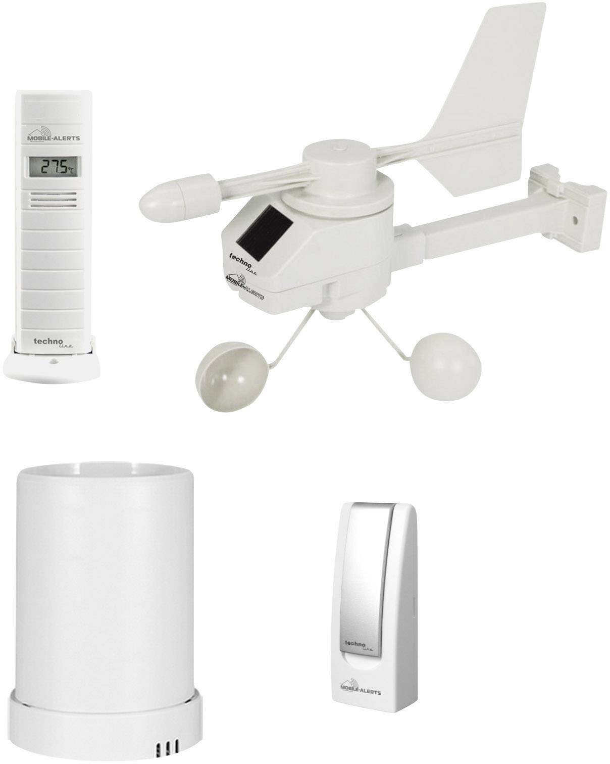 Techno Line MA 10050 Mobile Alerts MA 10050 Wireless digital weather station Forecasts for 12 to 24 hours Max. number of sensors 50