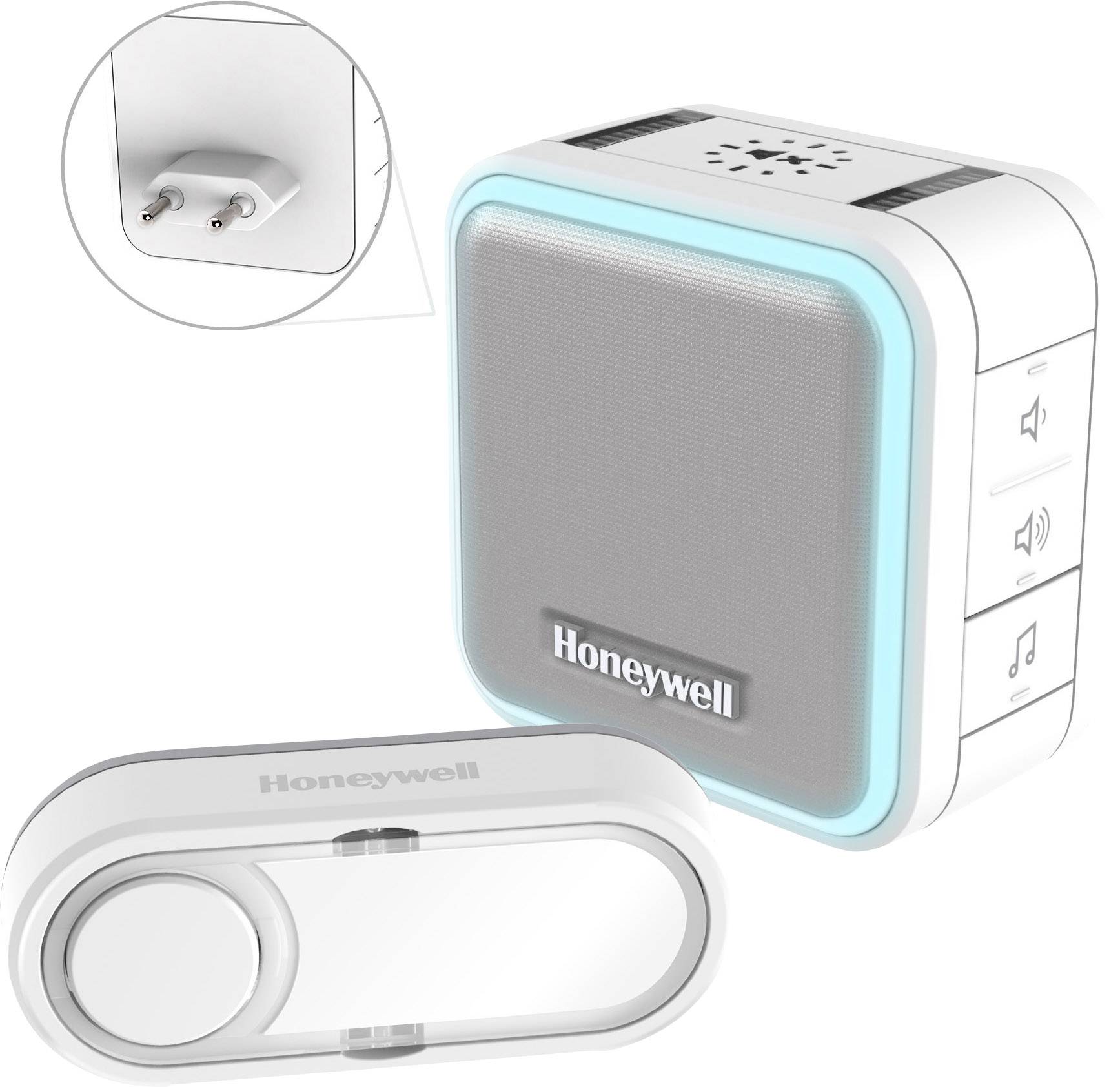 Honeywell DC515SP2 Wireless door chime Complete set