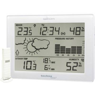 Techno Line Mobile Alerts MA 10410 Mobile Alerts MA 10410 Wireless digital weather station  Max. number of sensors 1