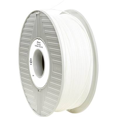 Verbatim 55268 Filament PLA Filament PLA  1.75 mm 1 kg White  1 pc(s)
