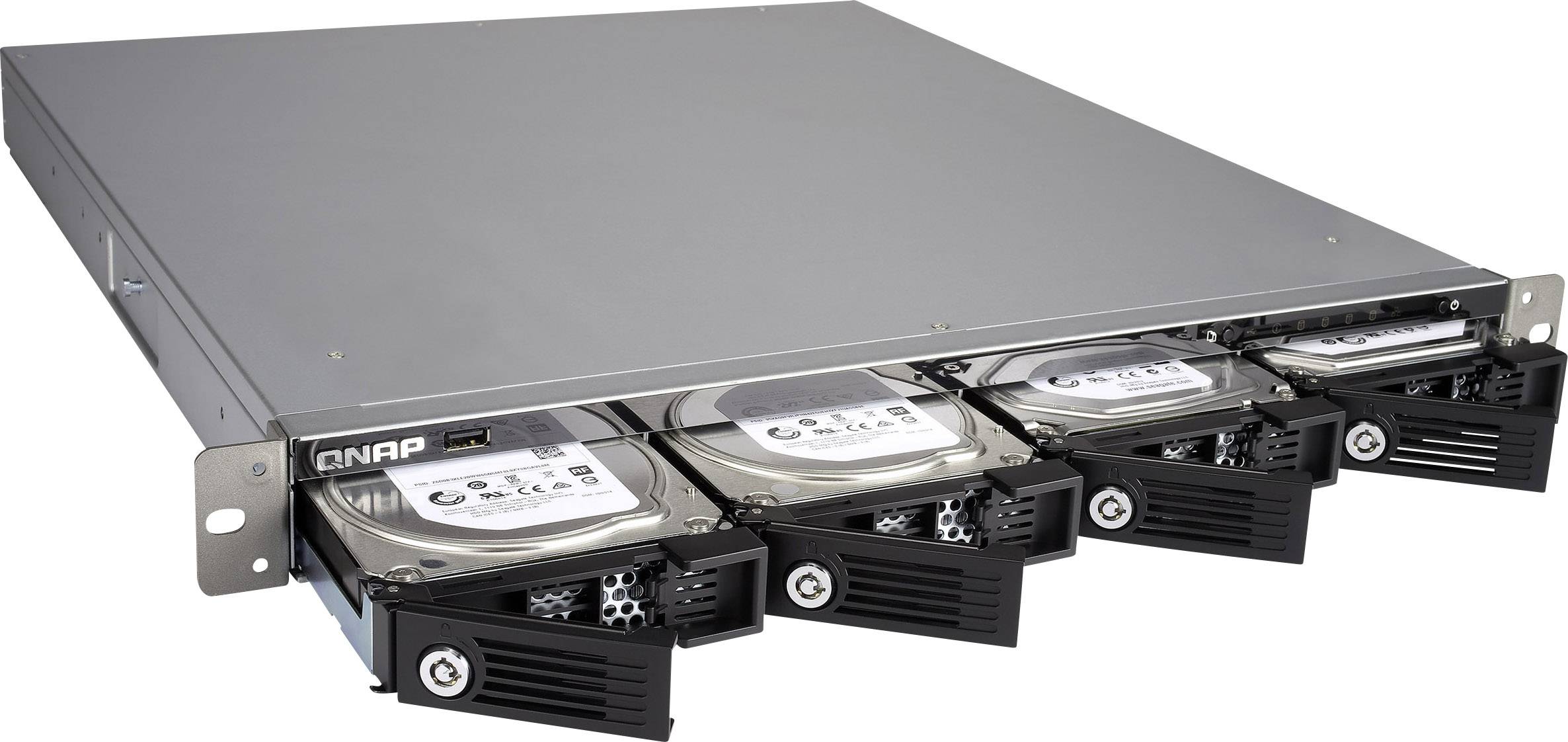 Сетевой накопитель qnap ts-431u сетевой raid-накопитель, 4 отсека для hdd. двухъядерный freescale arm cortex-a9 1.2ghz (4712511127324)