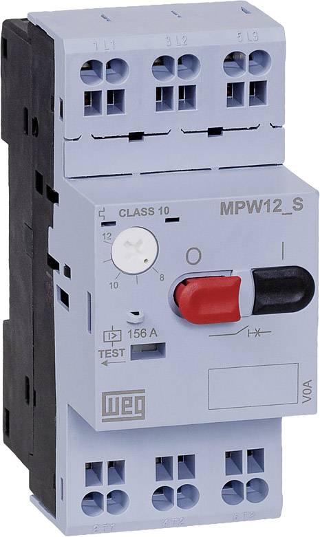 WEG 12500991 MPW12-3-C063S Overload relay adjustable 0.63 A 1 pc(s)