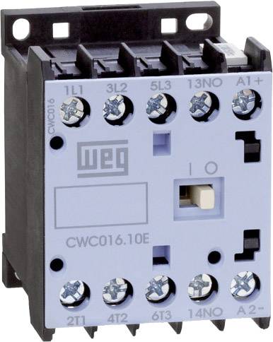 WEG CWC016-01-30D24 Contactor 3 makers 7.5 kW 230 V AC 16 A + auxiliary contact 1 pc(s)