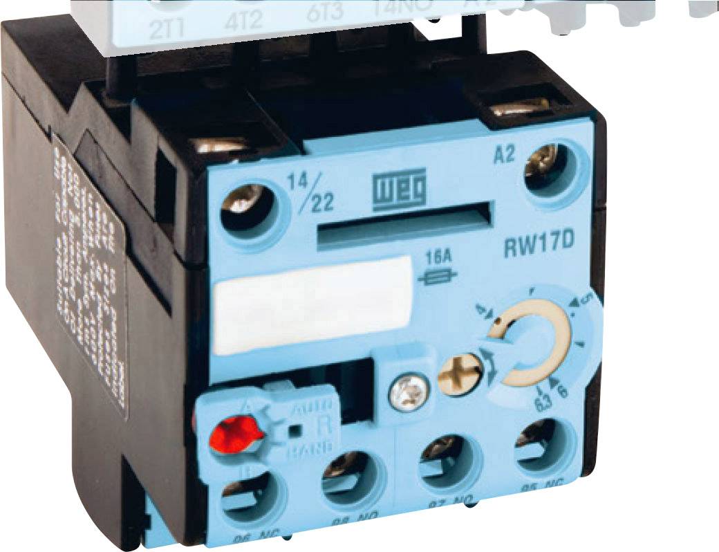 Overload relay 1 breaker, 1 maker WEG RW17-1D3-U015 1 pc(s)