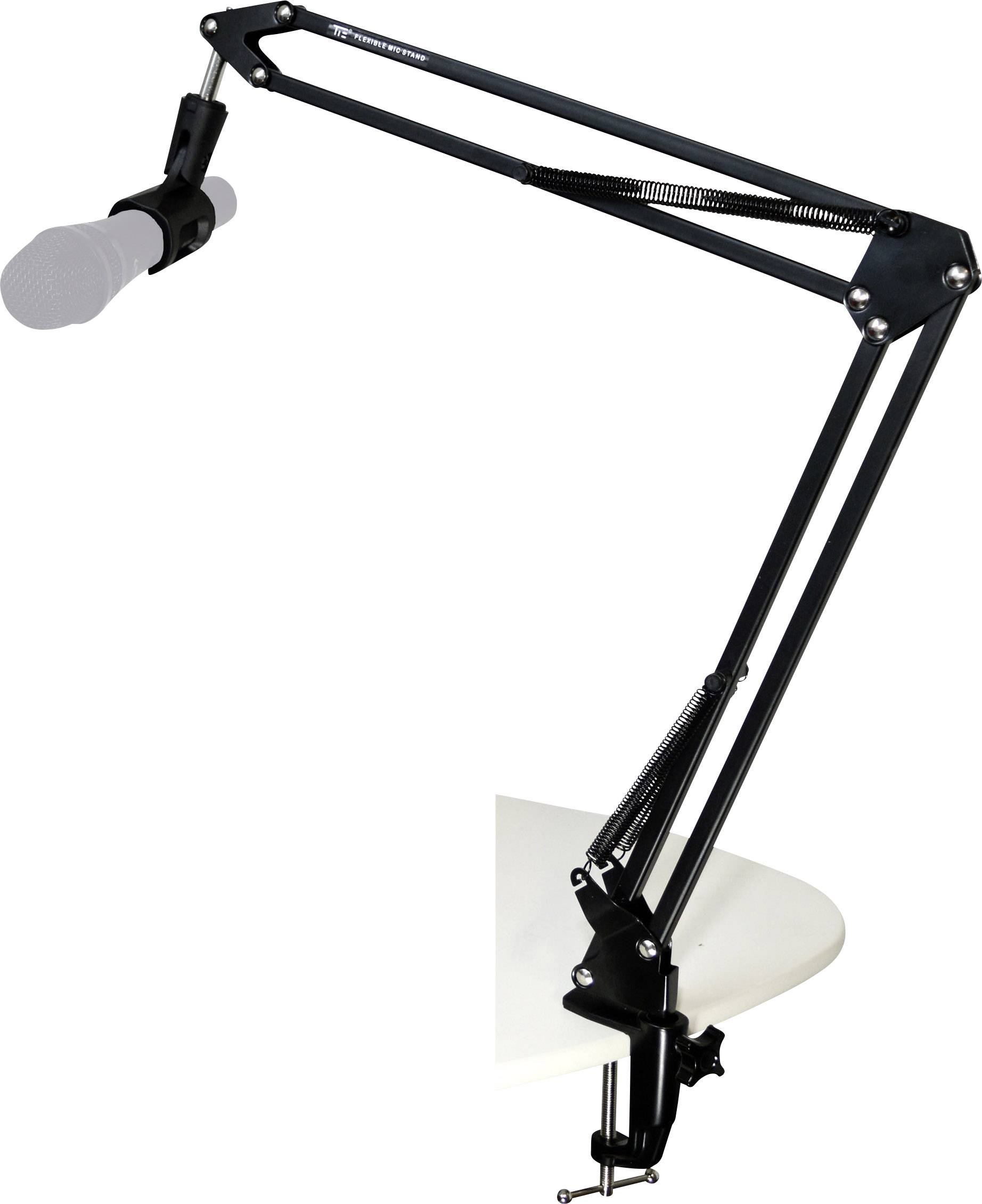 Paracon Fly | Bras de Ciseau Fixe ou Portable pour Microphone Studio Boom  Arm Pro Flexible | Rotation à 360° Gestion des Câbles Intégré Support Micro