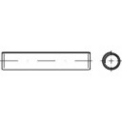 Cylinder with cross-section drawing: the cross-section shows a circle with a point in the centre, the cylinder is rectangular.