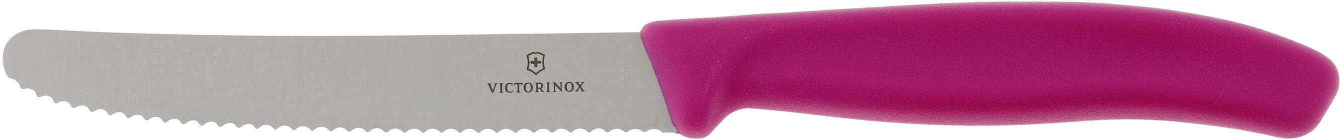 Victorinox 6.7836.L115 Tomatoes and sausage knife Pink