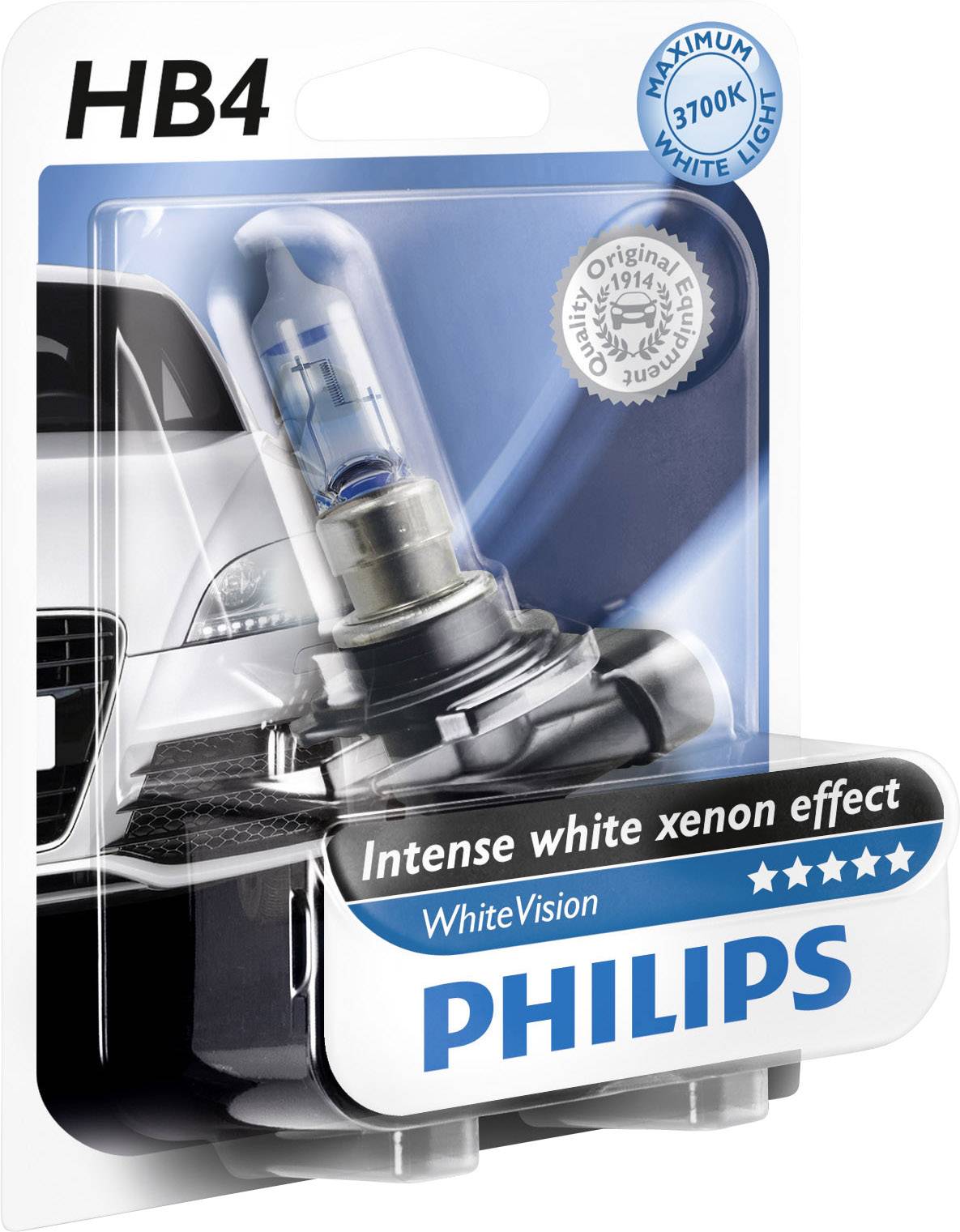 Philips 9006WHVB1 Halogen bulb WhiteVision Xenon-Effekt HB4 55 W 12 V-1