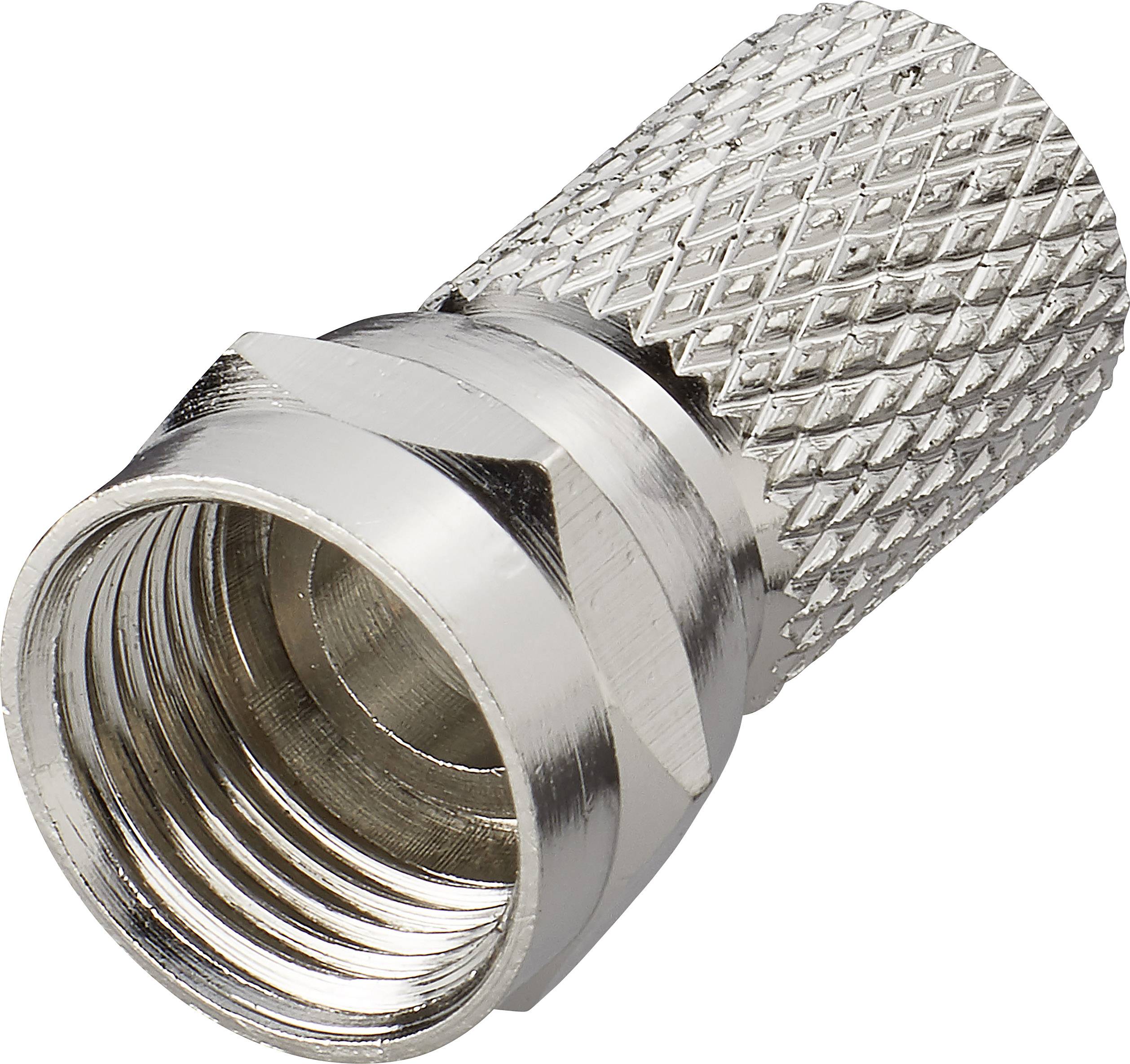 Renkforce 0403319 F plug Connections: F plug Cable diameter: 7.3 mm 1 pc(s)-2