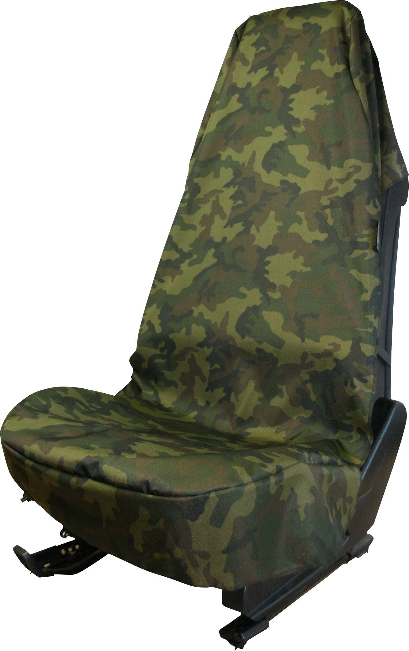 IWH 1399056 Carmouflage Dirt cover 1-piece Polyester Camouflage Drivers seat