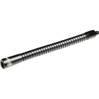 Black, flexible metal arm with 'Wiha' printed on the side. Suitable for holding or positioning tools or devices.