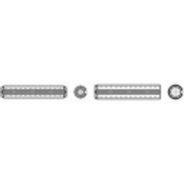 TOOLCRAFT C149401  Slotted spring pins (Ø x L) 12 mm x 32 mm Spring steel  50 pc(s)