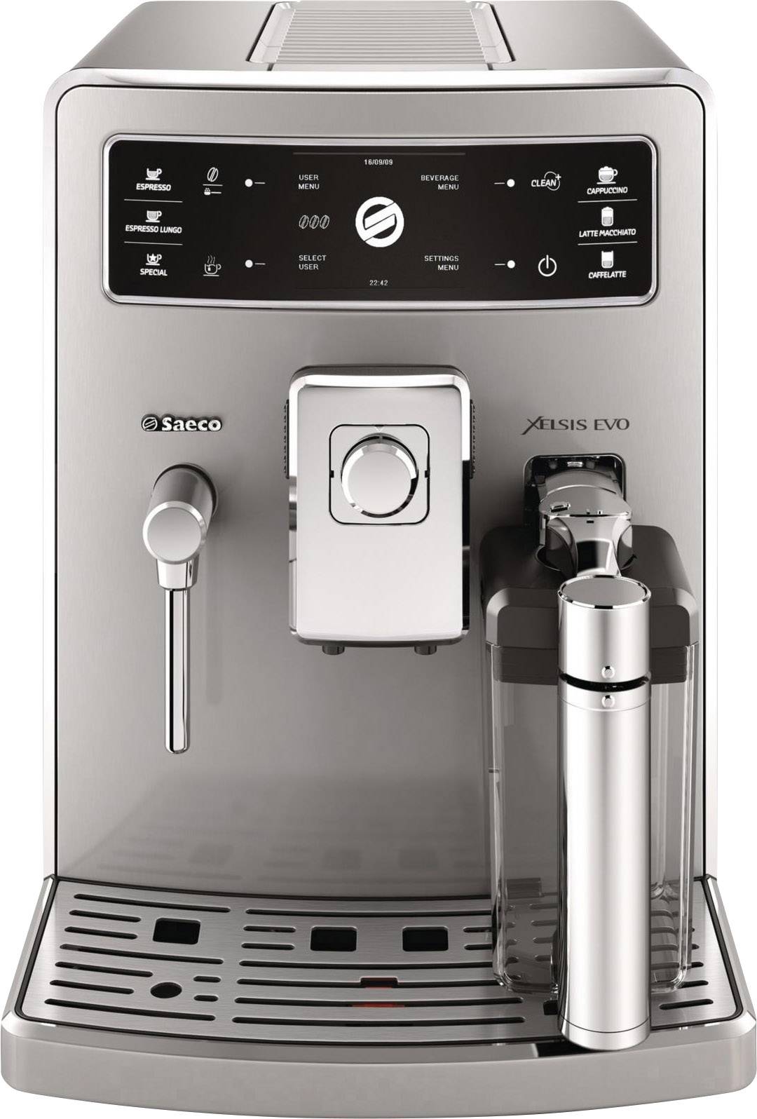 Saeco Xelsis Evo HD8954/01 Fully automated coffee machine Stainless steel |  Conrad.com