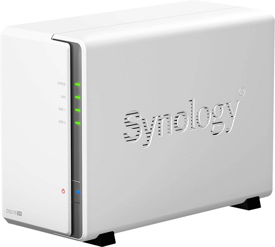 Synology DiskStation DS216SE NAS server casing 2 Bay DS216se-2
