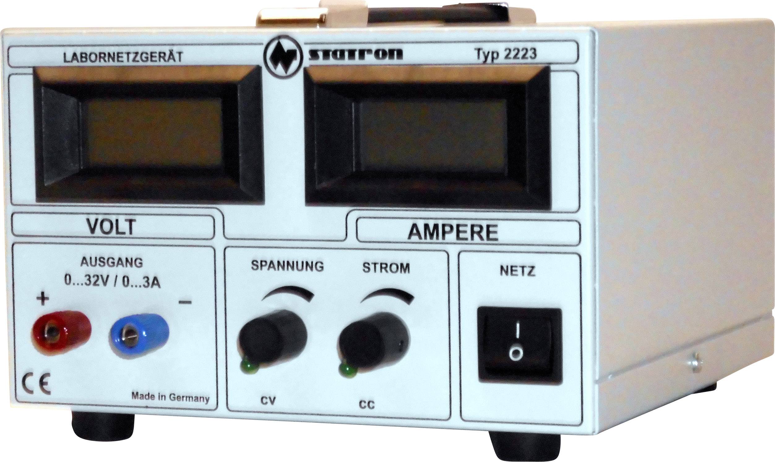 Statron 2223.2 Bench PSU (adjustable voltage) 0 - 32 V 0 - 3 A 96 W No. of outputs 1 x
