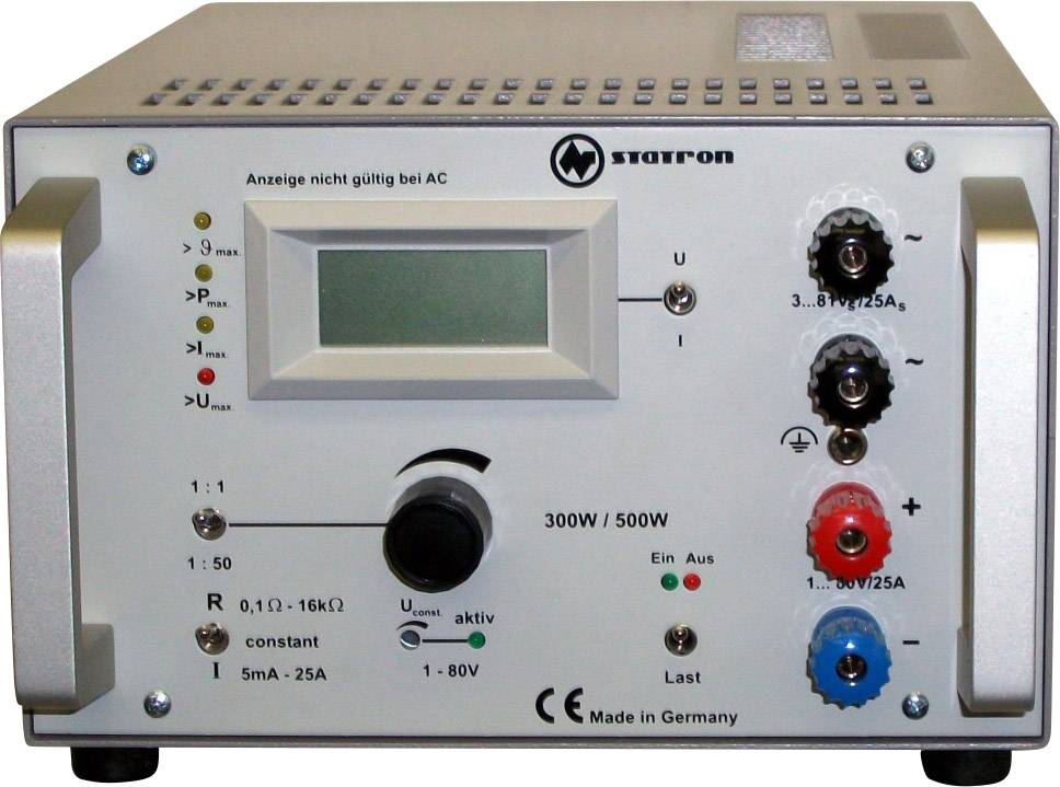 Statron 3227.31 Electrical load 80 V DC 25.5 A 300 W