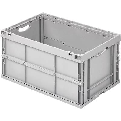   Alutec  05100    Folding box      (L x W x H) 400 x 600 x 320 mm  Grey  1 pc(s)