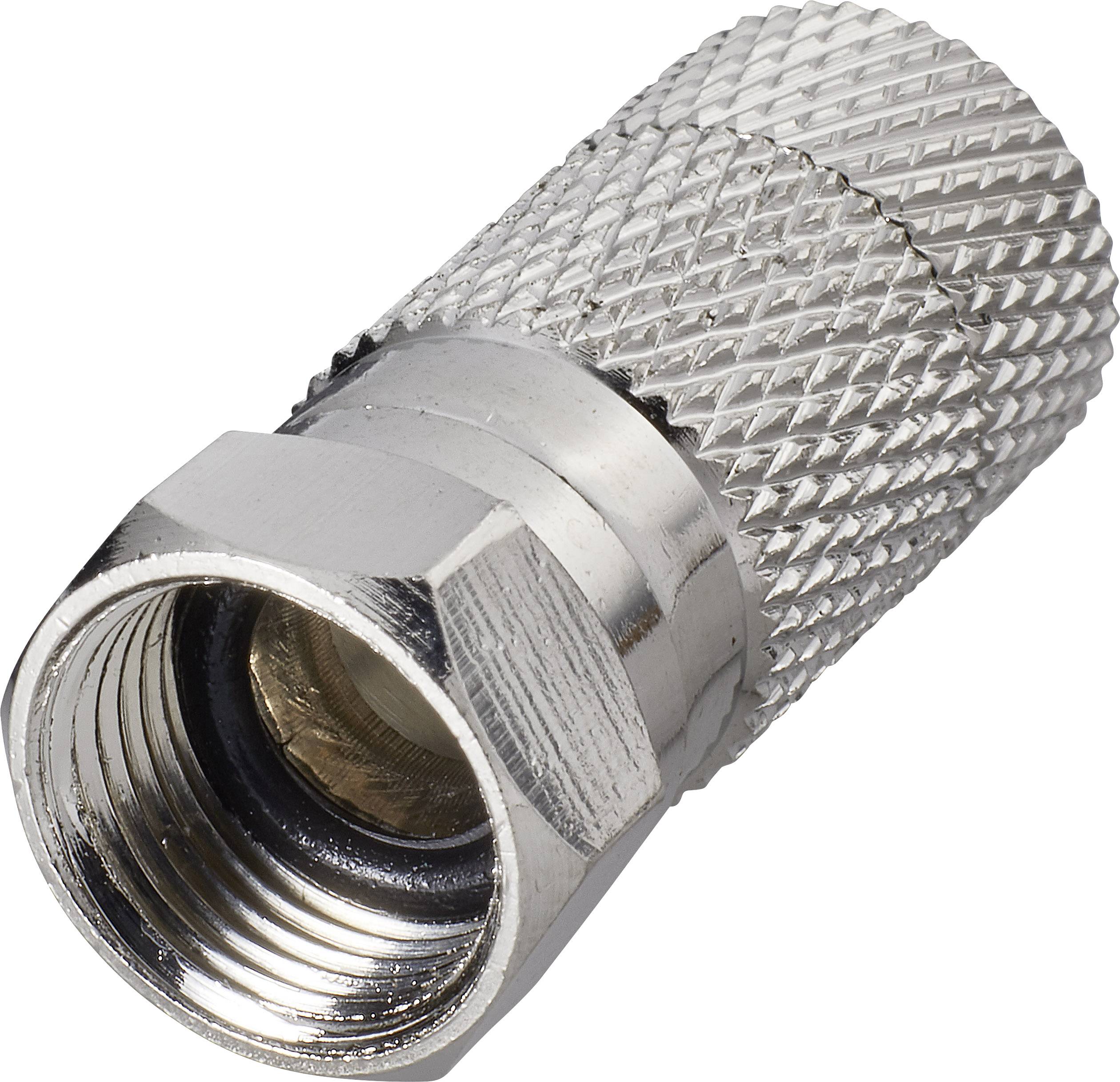 Renkforce 0403428 F connector Waterproof Connections: F plug Cable diameter: 8.2 mm 1 pc(s)