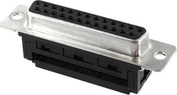 econ connect BU37SK/FOZ D-SUB receptacles 90 ° Number of pins: 37 Cut & Clip 1 pc(s)
