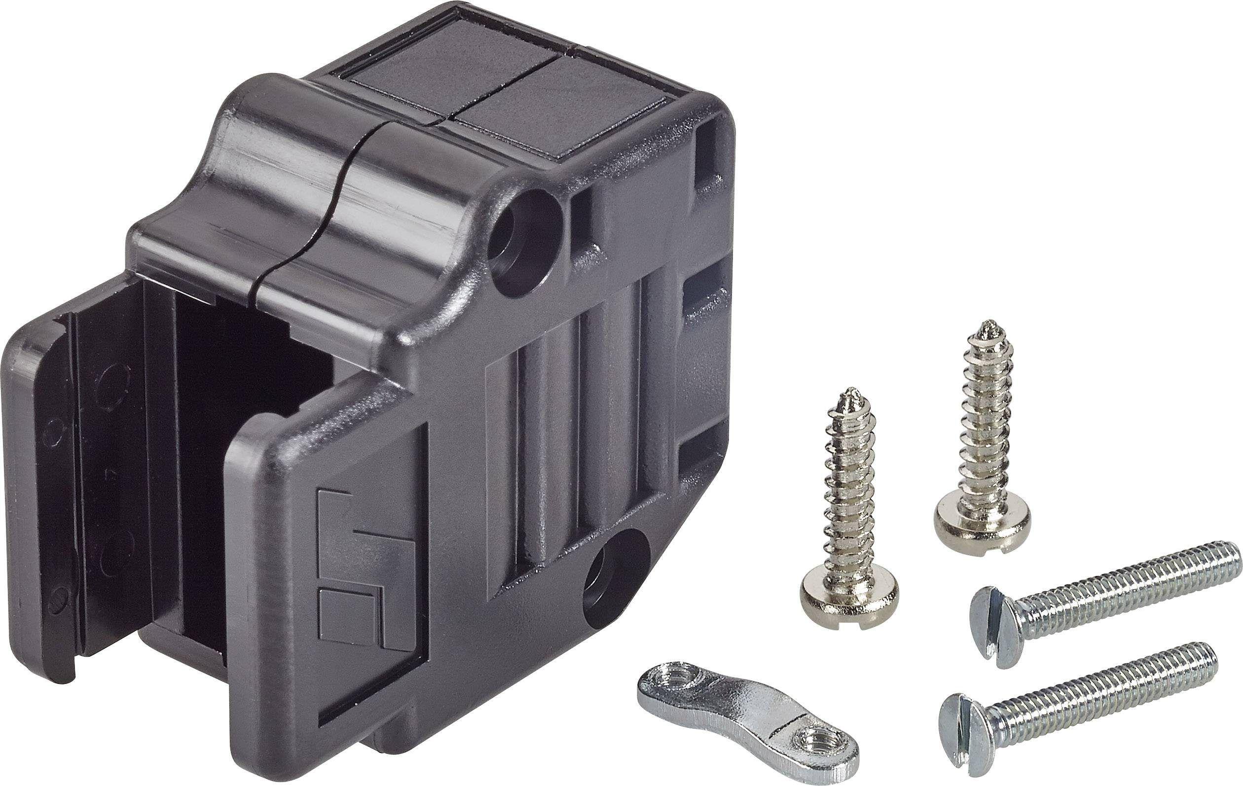 FCI D-SUB 863093C09ALF D-SUB housing Number of pins: 9 Plastic 90 ° Black 1 pc(s)