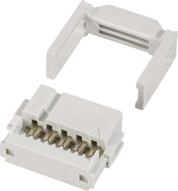 FCI 71600-310LF Pin connector + strain relief Contact spacing: 2.54 mm Total number of pins: 10 No. of rows: 2 1 pc(s)