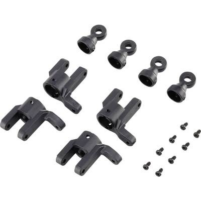 Reely 24704R+24771(8) Spare part Wishbone bracket and absorber caps 